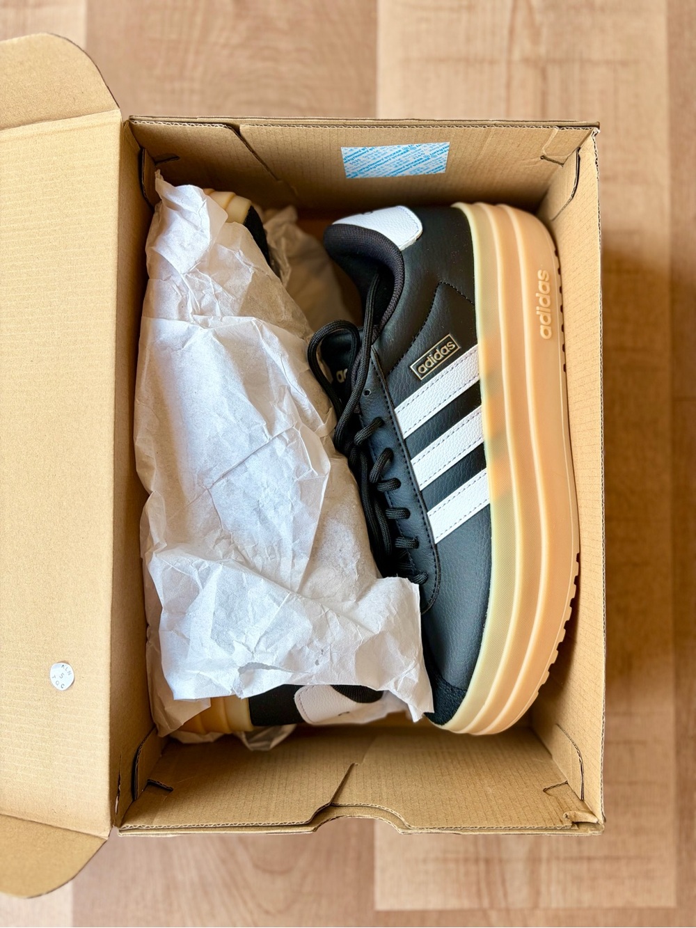 NWT Adidas VL Court Bold Womens Size 8.5 - Picture 2 of 8